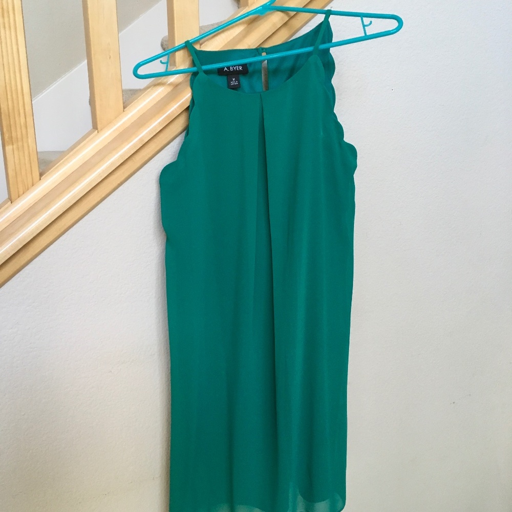 Beautiful green dress